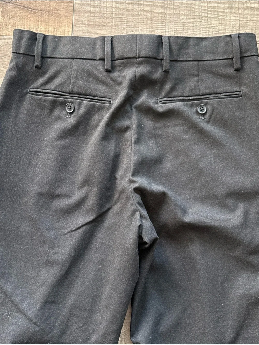 Banana republic tailored fit 30x30 Men's Black/charcoal gray Dress Pants